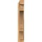 Ekena Millwork Balboa Block Smooth Outlooker, Western Red Cedar, 5 1/2"W x 24"D x 36"H OUT06X24X36BOA05SWR - alternate 2